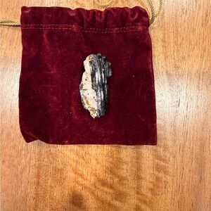 Raw Black Tourmaline Crystal